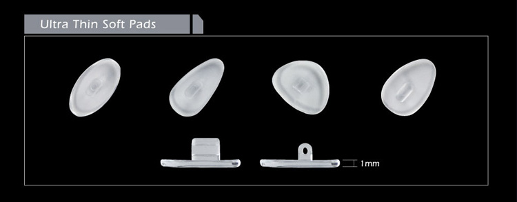 Ultra Thin Soft Pads: Only 1mm thick.