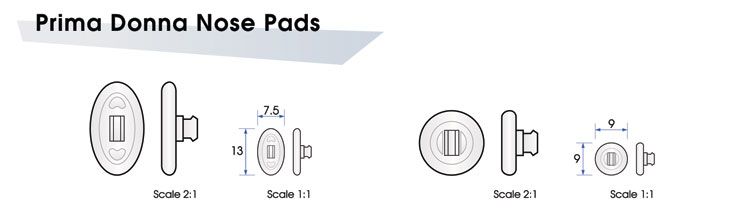 Prima Donna Nose Pads